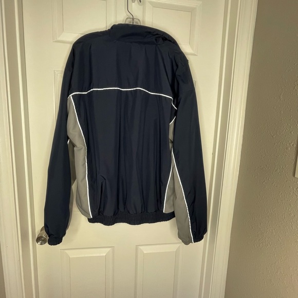 Sports Roundtree & York Mens Reflective Windbreaker Performance Athletic Jacket - Picture 8 of 12